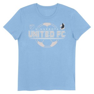 MLS Minnesota United FC Girls' Short Sleeve Crew Neck T-Shirt - 1 of 1