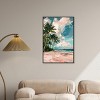 Art Remedy Palms Under the Sun Colorful Coastal Wall Art Framed - 2 of 4