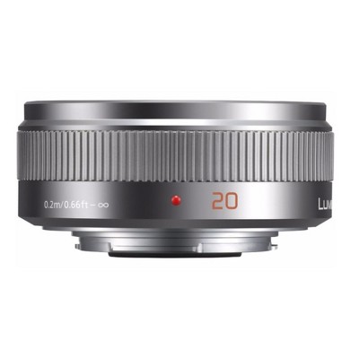 Panasonic LUMIX G 20mm f/1.7 II ASPH Lens (Silver)