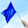 Unique Bargains Stainless Steel Extendable Portable Guide Handheld Flag Pole 4 Pcs - 4 of 4