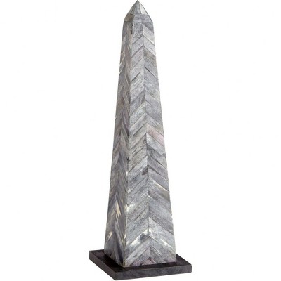 Cyan Design - Herring Obelisk - Sculpture - 6 Inches Wide By 20.25 Inches High