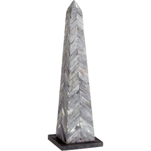 Cyan Design - Herring Obelisk - Sculpture - 6 Inches Wide By 20.25 Inches High - 1 of 3