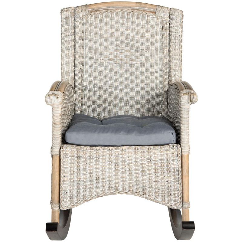 Verona Rocking Chair - Antique Grey - Safavieh., 1 of 8