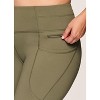 RBX Active Women's Fleece Lined Legging, Fitted Quick Drying Workout Running Hiking Pants with Zipper Pockets - 3 of 4