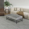 26" Wood Lift-Top Coffee Table with Hidden Storage and Iron Base for Modern Living Room, Multi-Functional Centerpiece - 2 of 4