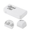 Unique Bargains 3 Grids Single Layer Pill Case 1 Pc - 3 of 4