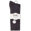 Memoi Women's Organic Cotton Casual Breathable Crew Sock - 4 of 4