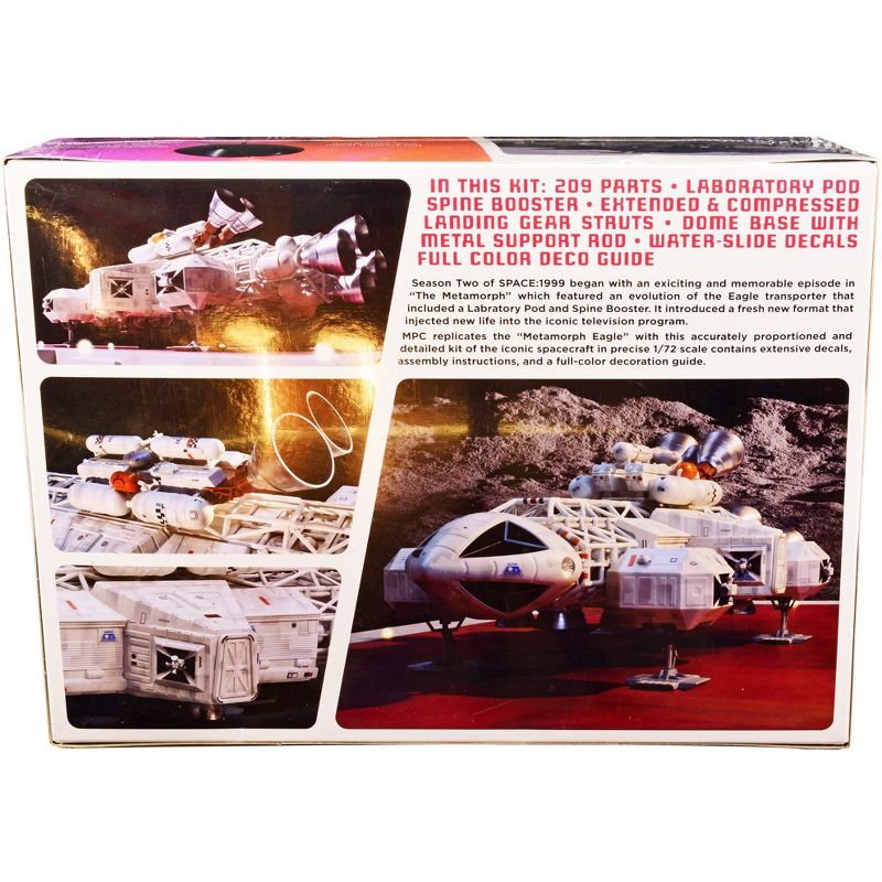 Skill 2 Eagle 4 Transporter "Space: 1999" (1975-1977) TV Show Model Kit  1/72 Scale Model by MPC, 4 of 5