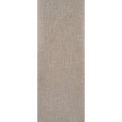 Weathered Ash Cottage-Inspired Upholstered Storage Bench with Black Metal Accents
