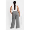 Women's Plus Size Mae Jogger - charcoal marle | CITY CHIC - 2 of 4