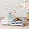 The Lakeside Collection Dresser Top Organizer with Hooks - 2 of 2