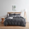 Nestl 3 Piece Tufted Boho Duvet Cover, Textured Duvet Cover Set with Zipper Closure - 3 of 4