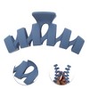 Unique Bargains Frosted Wave Hair Clips 1 Pc - 3 of 4