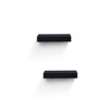 FONTOI 14.96" Floating Shelves, Wall Mounted Shelves for Bathroom, Living Room, Kitchen, Hanging Shelf for Books/Decor, Black, 6.1"*1.57"*14.96" - 2 of 4