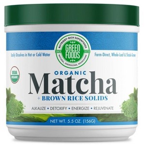 Matcha Green Tea 30 Serving by Green Foods  -  156 gm Granule - 1 of 2