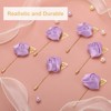 Unique Bargains Realistic Rose Boutonnieres Flower Pins for Wedding Ceremony 24 Pcs - 3 of 4