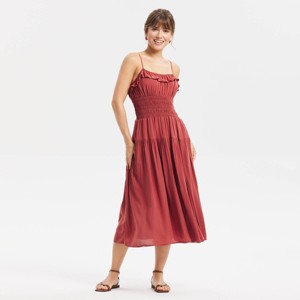 target universal thread midi dress Universal Thread Target Midi Dress Women Long Sleeve Ruffle Gray Sz L