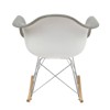 LeisureMod Wilson Modern Rocking Chair - Plush Upholstery, Smooth Rocking Motion, Perfect for Nurseries or Living Rooms - 4 of 4