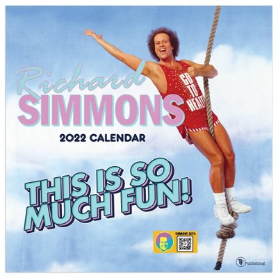 2022 Wall Calendar Richard Simmons - The Time Factory