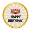 84 Pcs Circus Kid's Birthday Candy Party Favors Chocolate Coins with Gold Foil - 2 of 2
