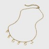 Bijoux Sport by Luv Aj MLB Gold Charm Letter Necklace - 3 of 4