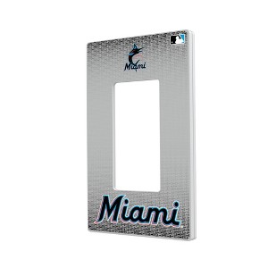 MLB National League Teams Linen Hidden-Screw Light Switch Plate for Single Rocker - 1 of 4