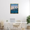 Stupell Industries New York Landmark Skyline Black Framed Floater Canvas Wall Art - 2 of 4
