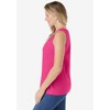 Woman Within Women's Plus Size Beaded Tank Top - 4 of 4