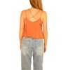 Aeropostale Womens Charseuse Cami Tank Top, Orange, Medium - 3 of 4