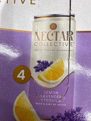 Nectar Collective Lemon Lavender Tequila - 4pk/12 fl oz Cans : Target