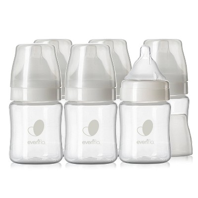 Evenflo — 6pk Balance Wide-Neck Anti-Colic Baby Bottles