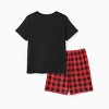 PATPAT Matching Family Pajamas Sets Short Sleeve Tops and Shorts Sleepwear Pjs for Family, Santa Claus - 3 of 4