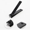 Unique Bargains Anti-slip Pattern Large Curved Nail Clippers Toenail Clippers 1 Pc - 3 of 4