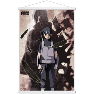 Anime NARUTO Itachi Sasuke Kakashi Scroll Poster Anime Manga Wall Hangings  Gift