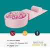 MeowBaby 3 Element Foam Playset, Durable Foam Climbing Blocks & 200 Colorful Ball Pit, Ideal for Imaginative Play and Motor Skills Development, Beige - 4 of 4