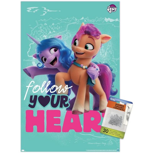 Trends International My Little Pony 2 - Follow Your Heart Unframed Wall Poster Prints - image 1 of 4