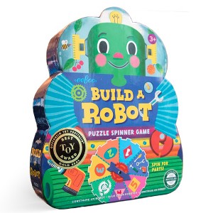eeBoo Build a Robot Spinner Game, combines simple numbers with fun, 3+ years - 1 of 4