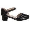 Laura Ashley Rhinestones Girls' Low Heeled Dress Shoes. (Little Kids) - 2 of 4