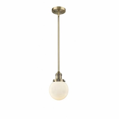 Beacon - 1 Light Mini Pendant In Industrial Style-9.5 Inches Tall and 6 Inches Wide
