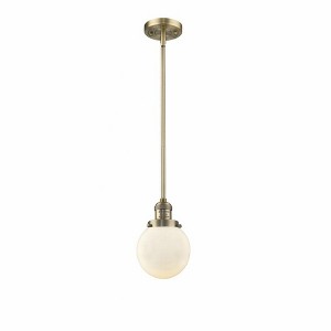 Beacon - 1 Light Mini Pendant In Industrial Style-9.5 Inches Tall and 6 Inches Wide - 1 of 1
