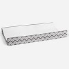 Bacati - MixNMatch Gray White Changing Pad Cover - 3 of 4