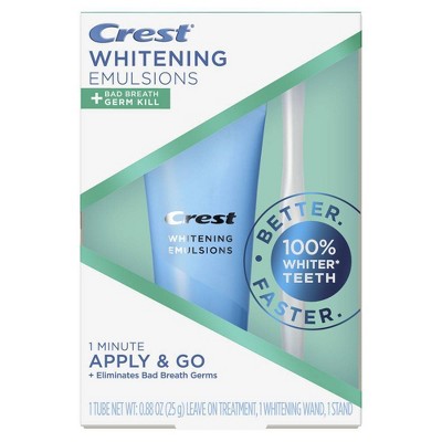 Crest Whitening Emulsions Germ Kill with Wand On The Counter - 0.88oz