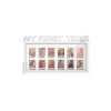 My First Year Collage Baby Picture Frame- Memory Keepsake for Babies with 12 Month Display for One 2x3 Wallet Photo Monthly by Hastings Home (White) - 4 of 4