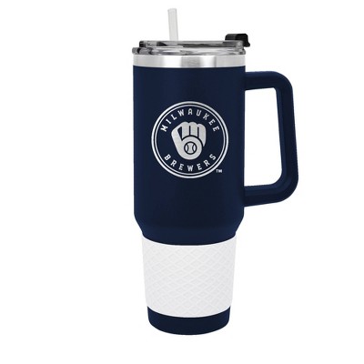 Mlb Milwaukee Brewers 20oz Stainless Steel Tumbler : Target