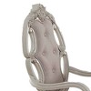 23" Ragenardus Dining Chair Fabric and Antique White Finish - Acme Furniture - 2 of 4