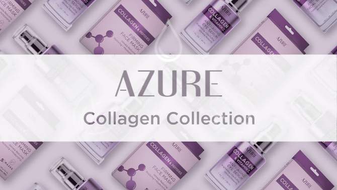 Azure Skincare Collagen and Peptides Sheet Mask - 3.7oz, 2 of 5, play video
