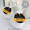 Big Dot of Happiness Give Thanks - Thanksgiving Party Clear Goodie Favor Bags - Treat Bags With Tags - Set of 12 - 2 of 4