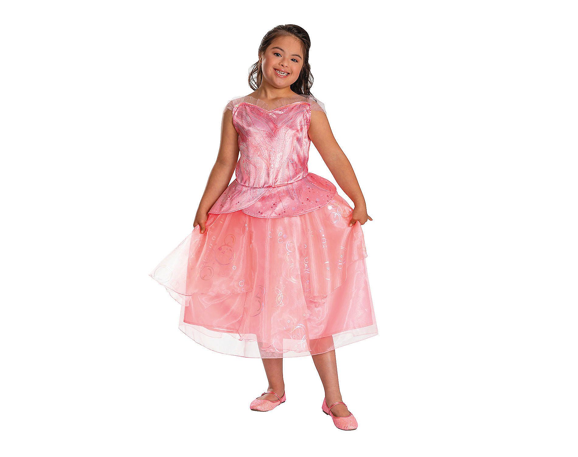 Wicked Girls' Glinda the Good Witch Adaptive Halloween Costume Dress - Pink - 7-8