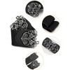 INSPIRE CHIC Knot Woven Metal Interlocking Buckle Elastic Waist Cinch Belt - 2 of 4