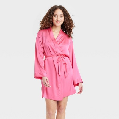 Women's Satin Robe - Stars Above™ Pink M/L